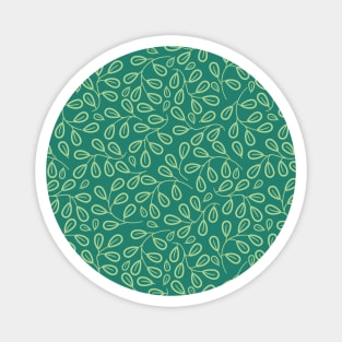 Simple Leaf Design Magnet